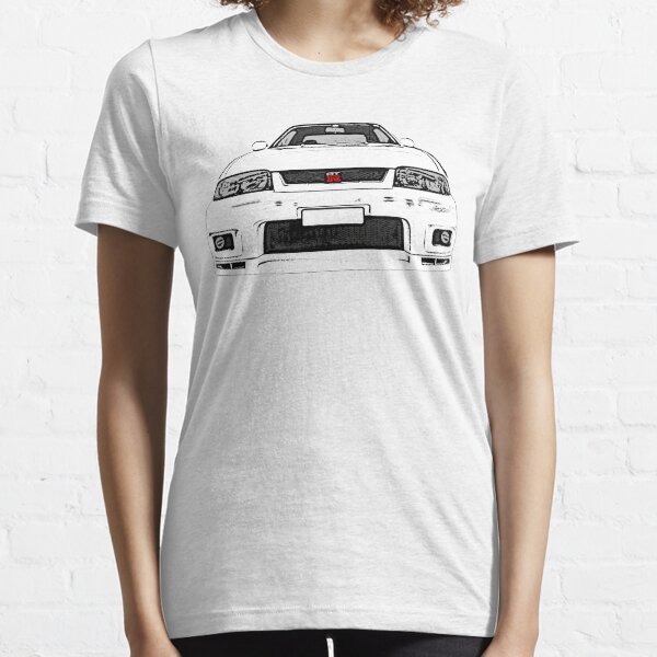 Nissan Skyline R33 GT-R (front) Essential T-Shirt