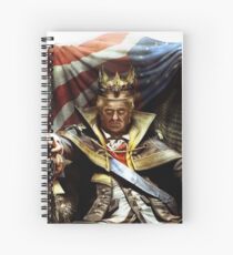Emperor Trump Spiral Notebook