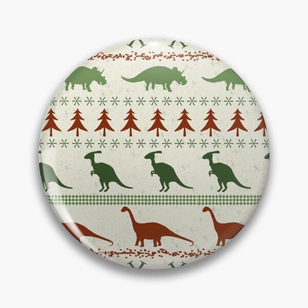 Item preview, Dinosaur Christmas Pattern designed and sold by LexieRJ.