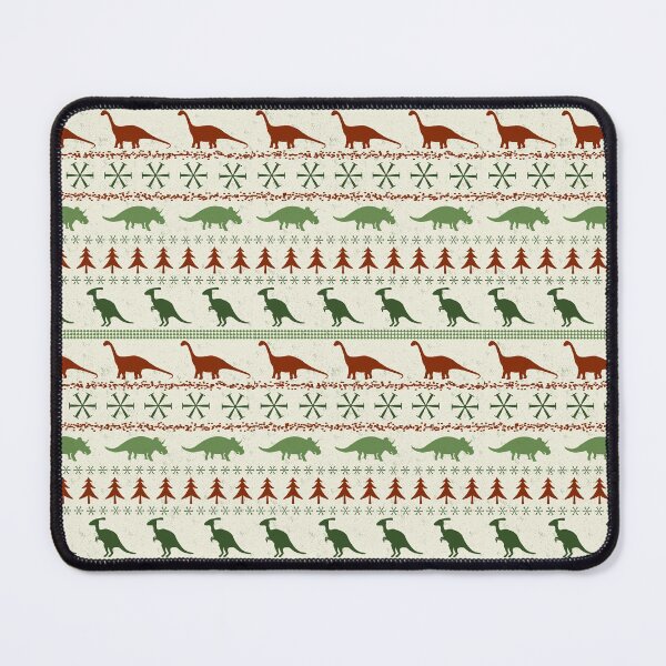 Item preview, Dinosaur Christmas Pattern designed and sold by LexieRJ.