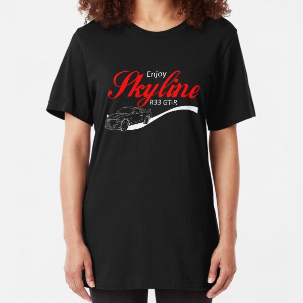 Enjoy Skyline R33 GT-R Slim Fit T-Shirt