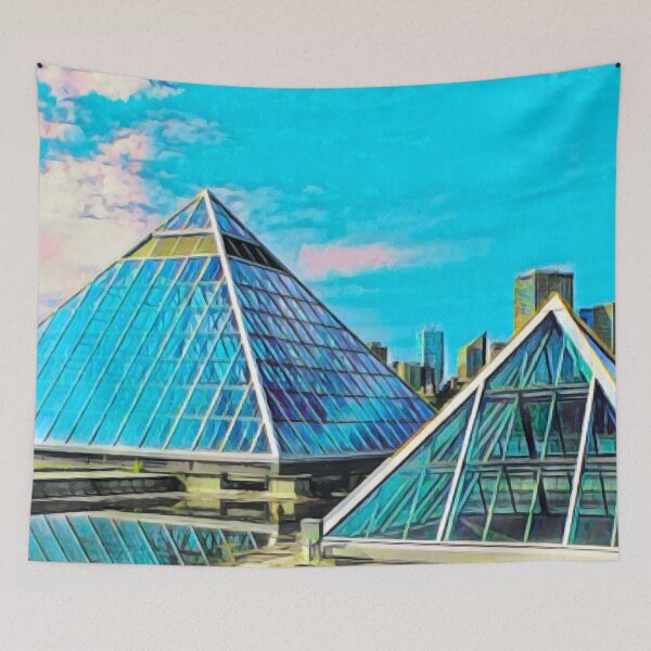 Item preview, Muttart Conservatory, Edmonton designed and sold by Sofia-Draws.