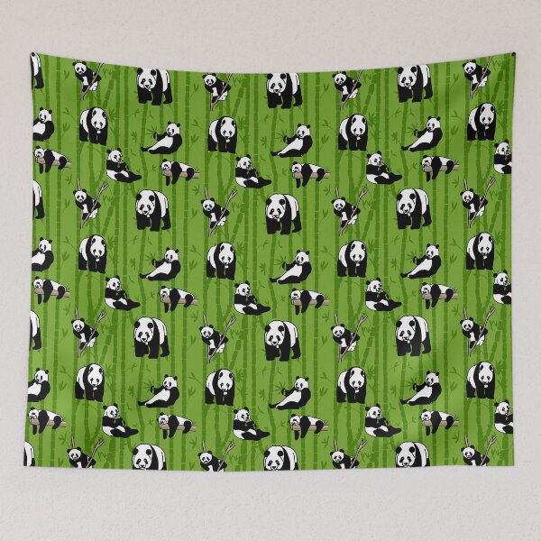 Item preview, Giant Panda Pattern designed and sold by Quick Brown Fox Canada.