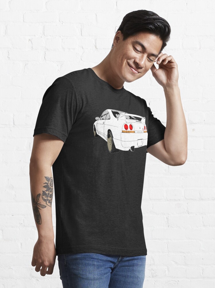Alternative Ansicht von Nissan Skyline R33 GT-R (semi back) Essential T-Shirt