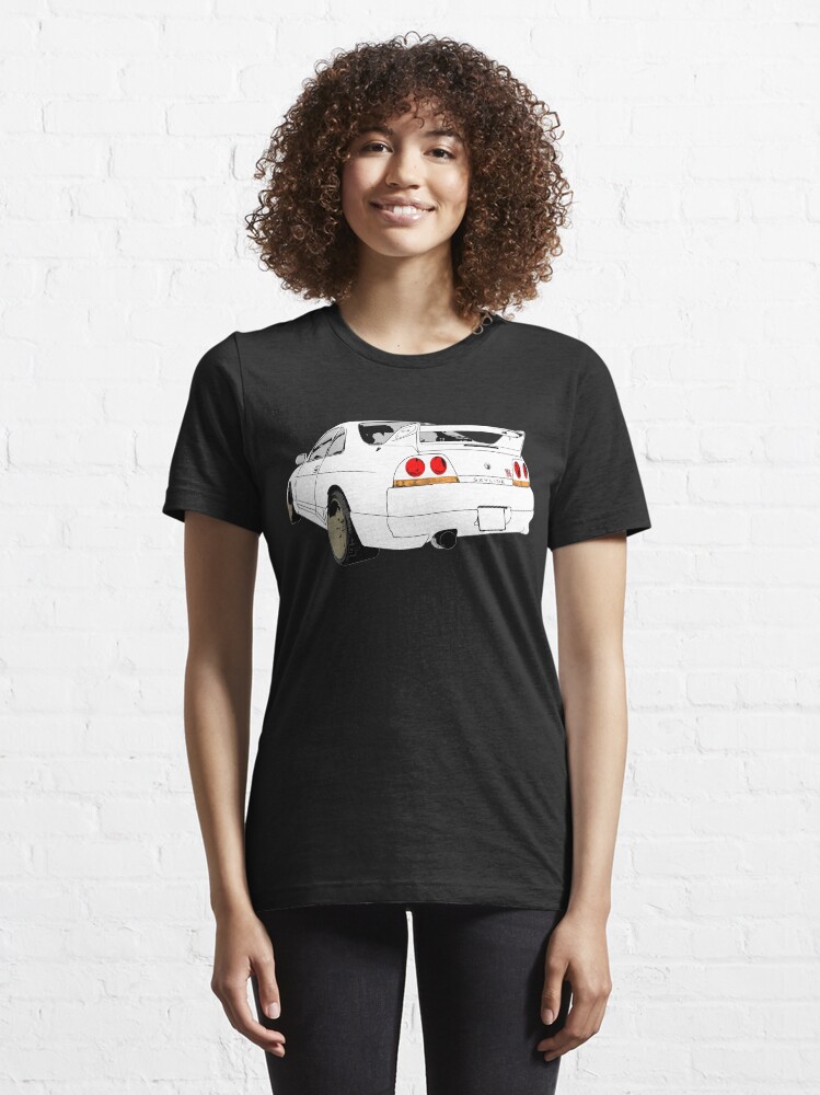 Alternative Ansicht von Nissan Skyline R33 GT-R (semi back) Essential T-Shirt