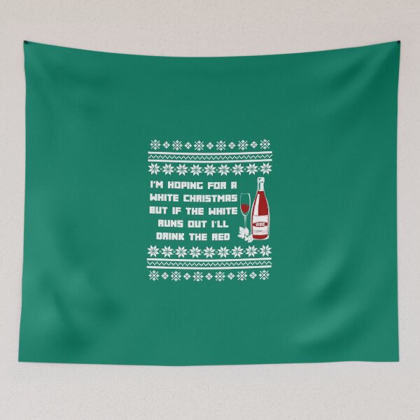 Item preview, Red Christmas Funny Wine Drinking Party Dinner  designed and sold by AlwaysAwesome.