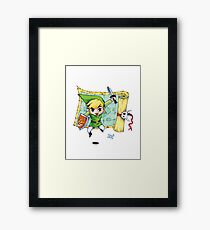 Toon Link Framed Print