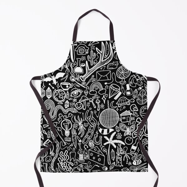 Item preview, Doodles on black designed and sold by Shramplet.