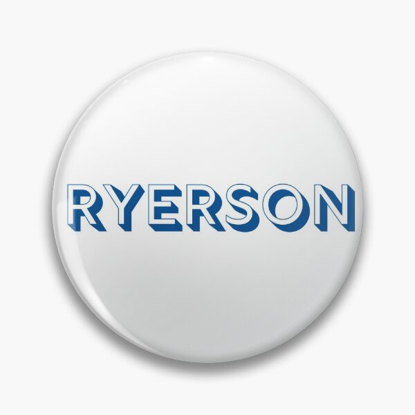 Item preview, Ryerson Logo (3D Blue) designed and sold by Everyday Designs.