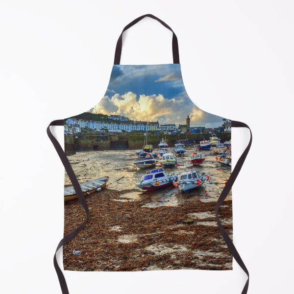 Item preview, Boats moored in Porthleven Harbour, Cornwall   designed and sold by VnGphoto.