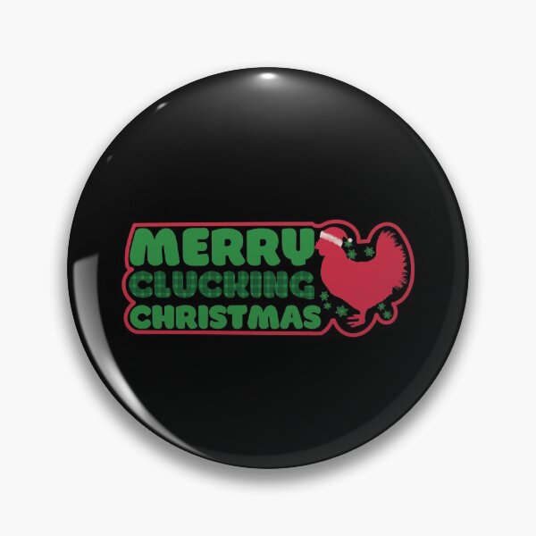 Item preview, Merry Clucking Christmas Holiday Santa Chicken designed and sold by BtheLight.