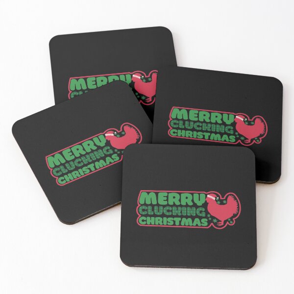 Item preview, Merry Clucking Christmas Holiday Santa Chicken designed and sold by BtheLight.