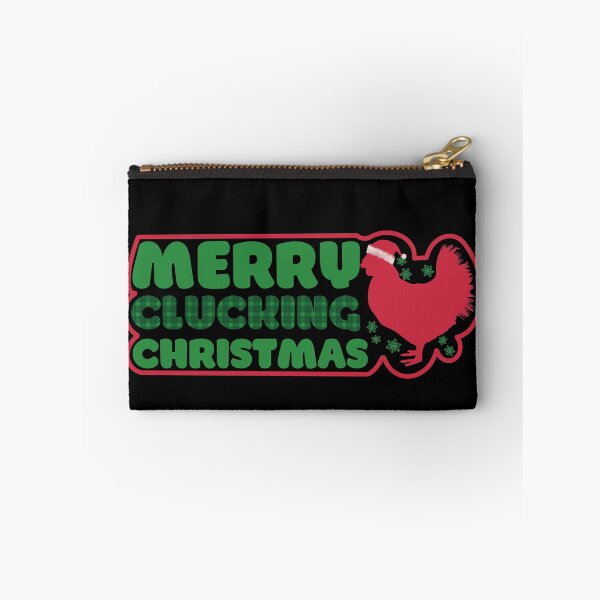 Item preview, Merry Clucking Christmas Holiday Santa Chicken designed and sold by BtheLight.