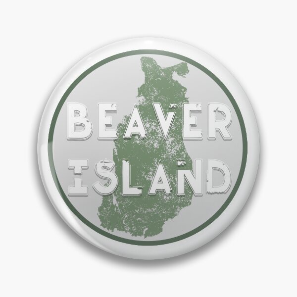 Artikelvorschau, Beaver Island Aufkleber - Beaver Island Archipel im Michigansee - Amerikas Smaragdinsel entworfen und verkauft von smooshfaceutd.