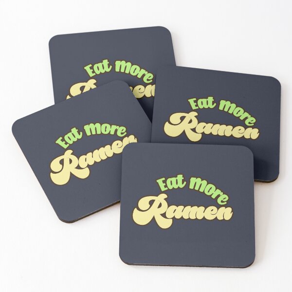 Item preview, Eat More Ramen - Green And Yellow designed and sold by Chubuter.