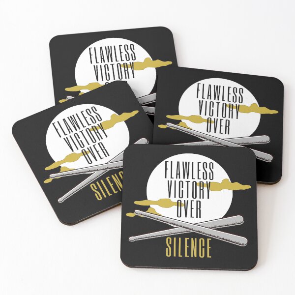 Item preview, Flawless Victory Over Silence Drummers Win designed and sold by AEROSPACE-IND.