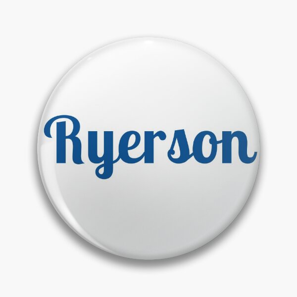 Item preview, Ryerson University Logo (Elegant) designed and sold by Everyday Designs.