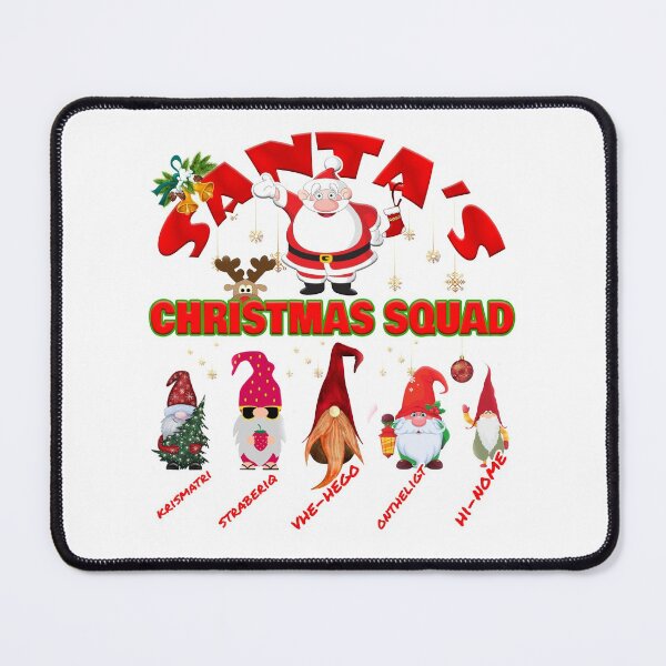 Item preview, Santa's Christmas Gnome Squad designed and sold by my-green-gecko.