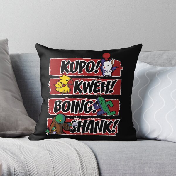 What Does the Tonberry Say? Throw Pillow