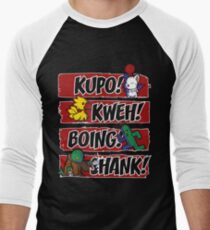 What Does the Tonberry Say? Men's Baseball ¾ T-Shirt