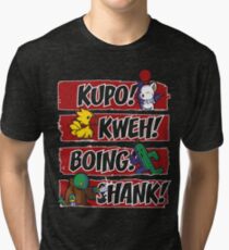 What Does the Tonberry Say? Tri-blend T-Shirt
