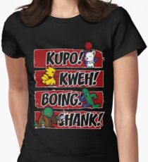 What Does the Tonberry Say? Women's Fitted T-Shirt