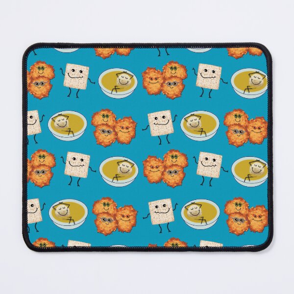 Item preview, Jewish Cuisine Cartoons designed and sold by PeachPaisleyPro.