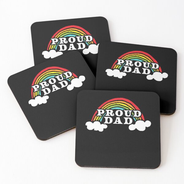 Item preview, Proud Dad, LGBTQ, Rainbow, Pride Shirt for Dad, Dad Pride, Rainbow Pride, Gift for Dad, Pride Week, Pride Month, Pride Festival designed and sold by RisingFrequency.