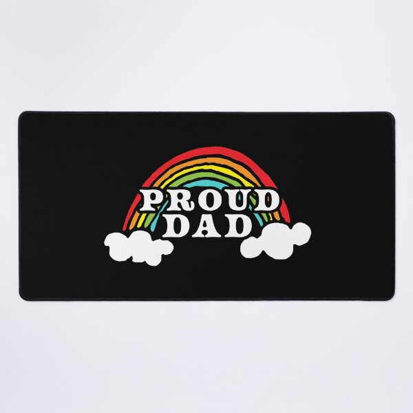 Item preview, Proud Dad, LGBTQ, Rainbow, Pride Shirt for Dad, Dad Pride, Rainbow Pride, Gift for Dad, Pride Week, Pride Month, Pride Festival designed and sold by RisingFrequency.