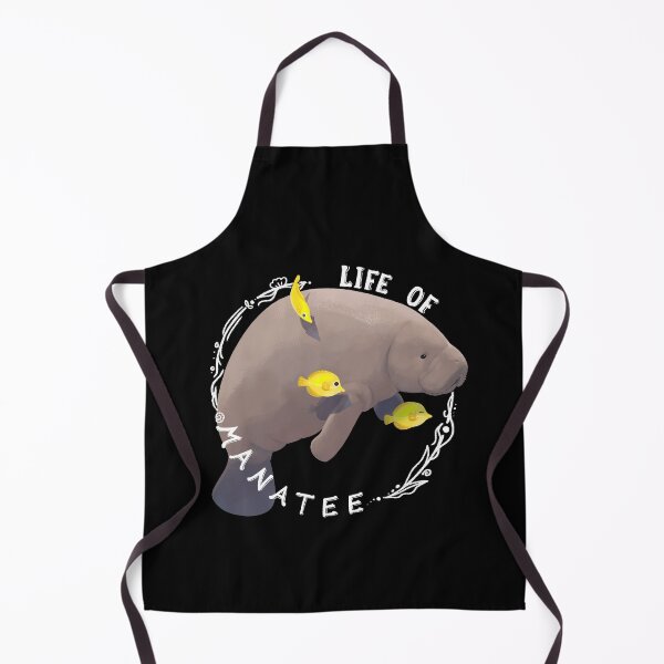 Item preview, Life Of Manatee : with happy yellow fish friends designed and sold by You Store.