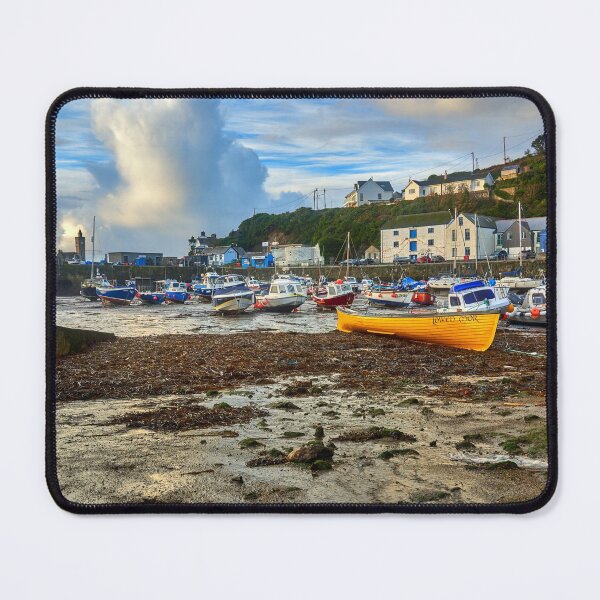 Item preview, Boats moored in Porthleven Harbour, Cornwall designed and sold by VnGphoto.