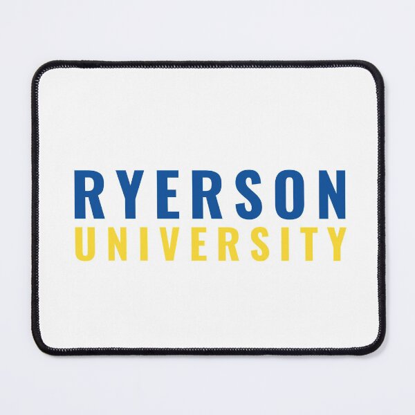 Item preview, Ryerson University Logo (Modern Blue Yellow) designed and sold by Everyday Designs.