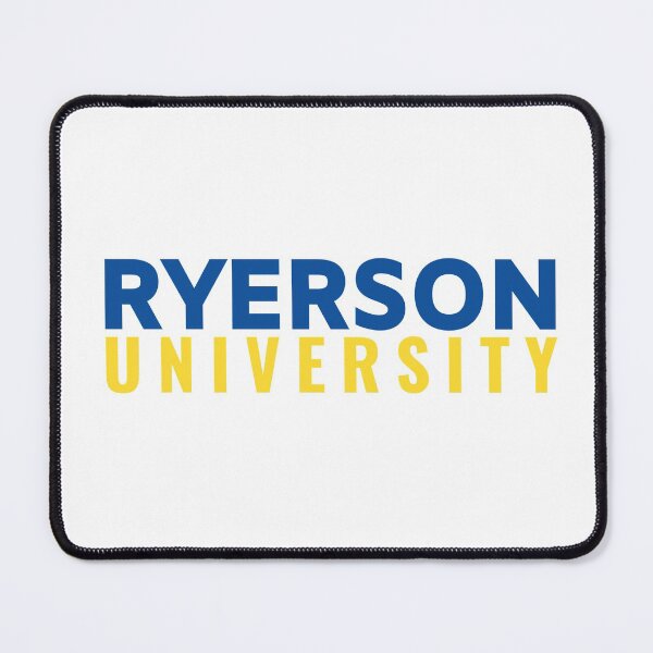 Item preview, Ryerson University Logo (Modern Bold Blue Yellow) designed and sold by Everyday Designs.