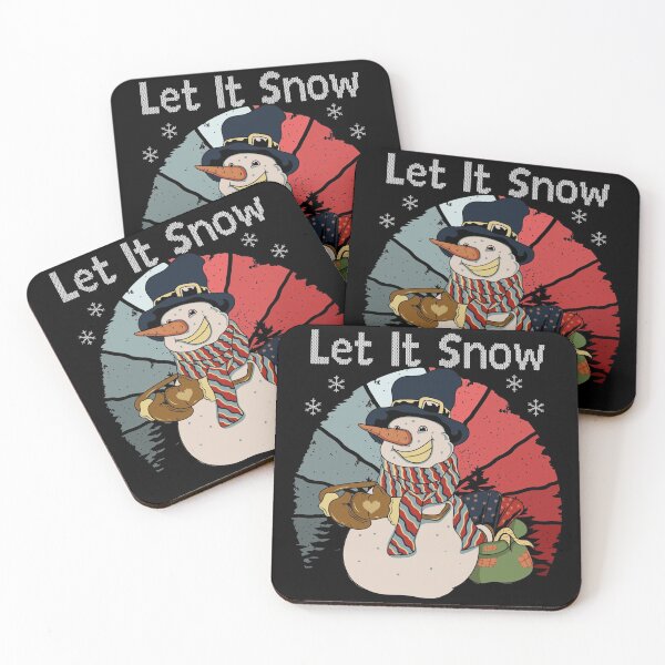 Item preview, Christmas Snowman Let It Snow designed and sold by RicaGraphic.