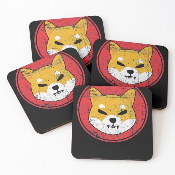 Item preview, Distressed Shiba Inu Logo Shirt Shib to the Moon Shirt designed and sold by CindaShaw.
