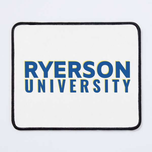 Item preview, Ryerson University Logo (Modern Bold Blue Yellow 3D) designed and sold by Everyday Designs.