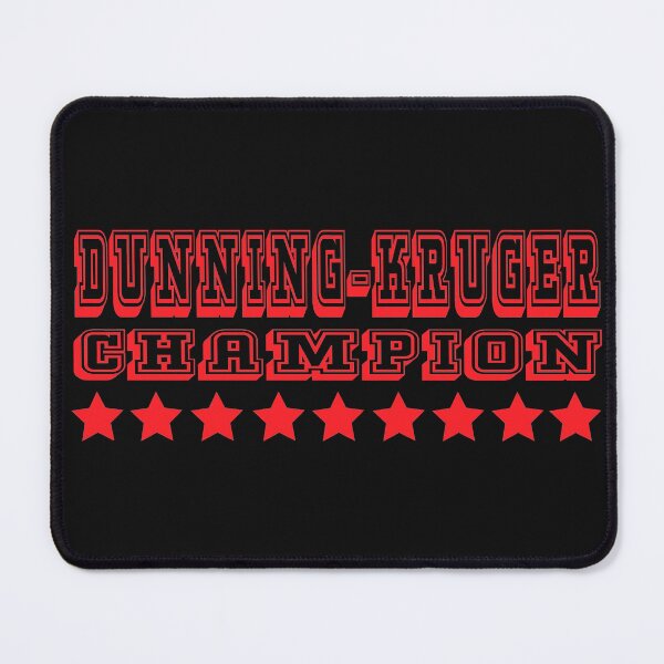 Item preview, Retro Dunning-Kruger Champion designed and sold by jdtees.