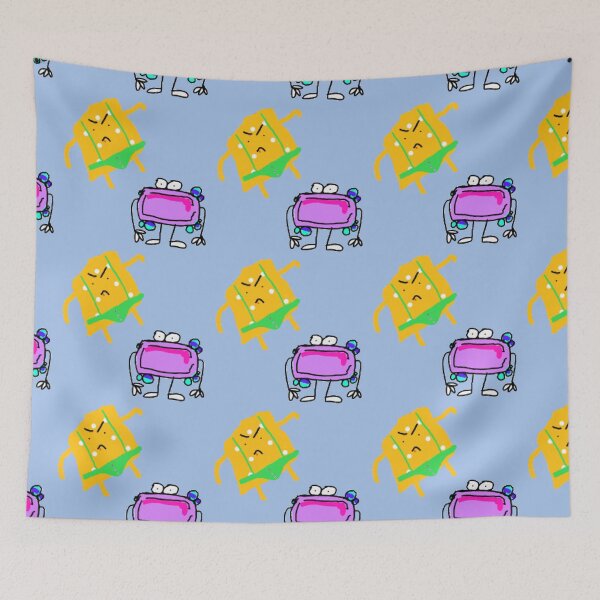 Item preview, SoapMan & SpongeMan designed and sold by Kamil Henri.