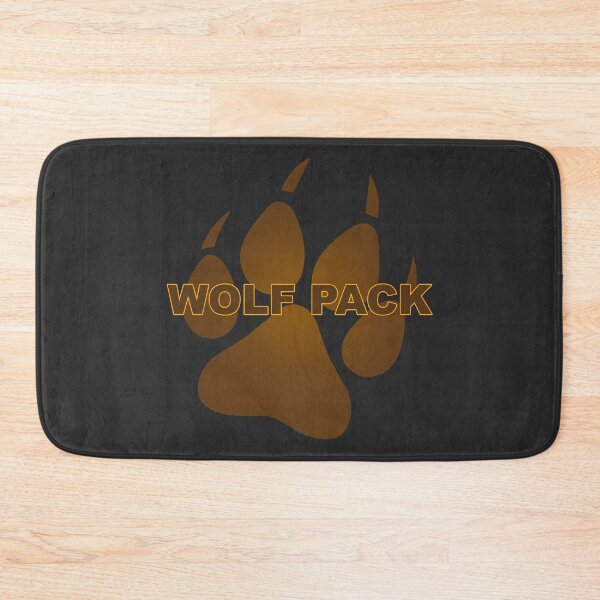 Item preview, Wolf Pack Paw Print Brown designed and sold by PlanetaryArtist.