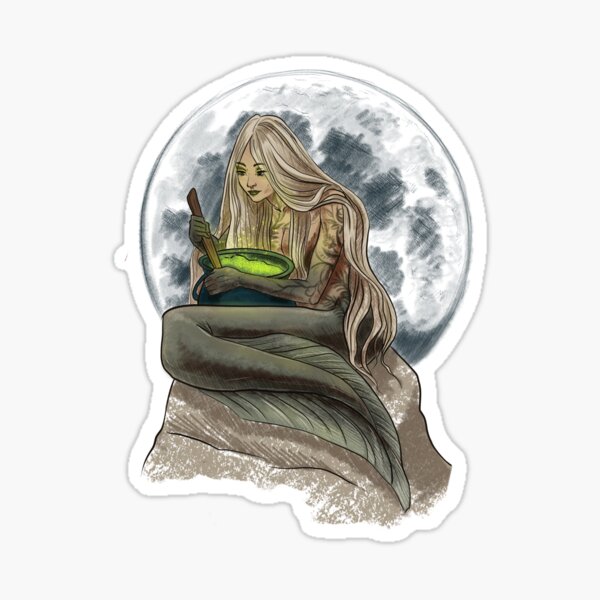 Item preview, The witchy mermaid designed and sold by Leona The Mermaid.