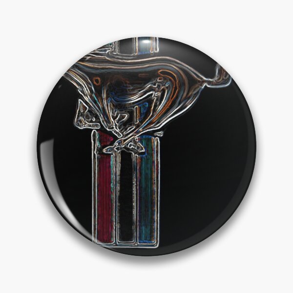 Item preview, ford mustang, colored logo designed and sold by CindaShaw.