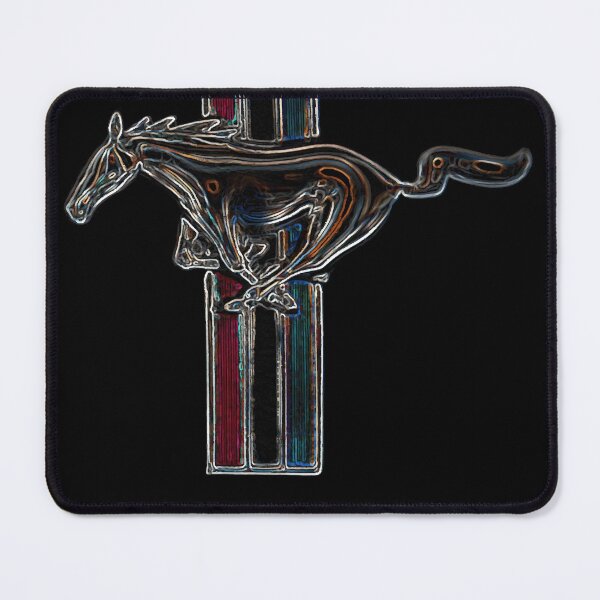 Item preview, ford mustang, colored logo designed and sold by CindaShaw.