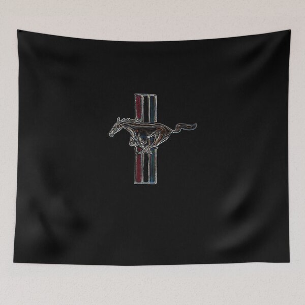 Item preview, ford mustang, colored logo designed and sold by CindaShaw.