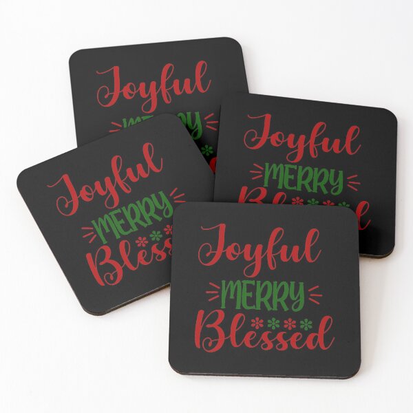 Item preview, Joyful Merry Blessed designed and sold by Belhbib Art ⭐⭐⭐⭐⭐.