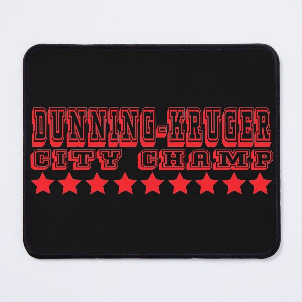 Item preview, Retro Dunning-Kruger City Champion designed and sold by jdtees.