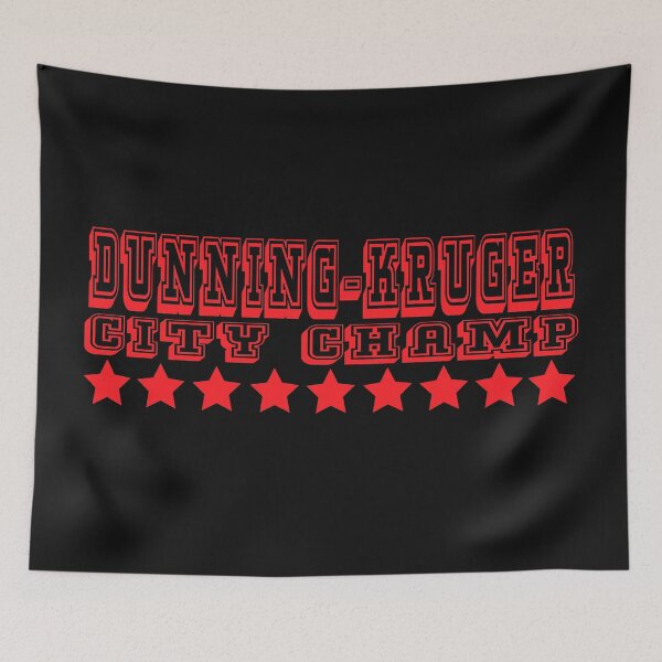 Item preview,  Retro Dunning-Kruger City Champion designed and sold by jdtees.