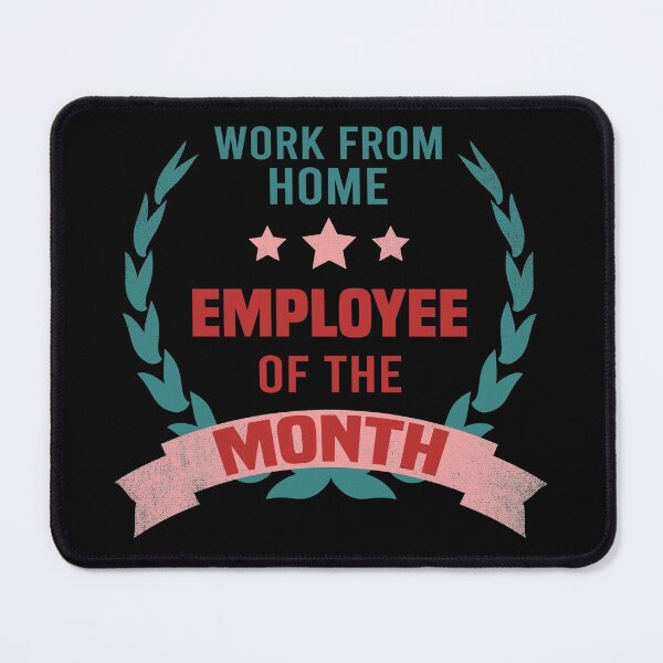 Item preview, Work from home Employee of the Month, Distressed Blue designed and sold by foramelie.