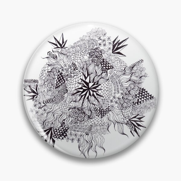 Item preview, Hand drawn patterns design (black) designed and sold by jaycejvr.