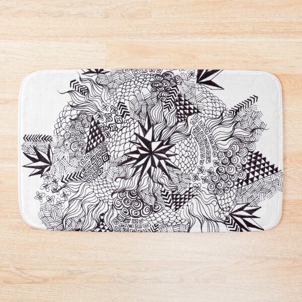 Item preview, Hand drawn patterns design (black) designed and sold by jaycejvr.