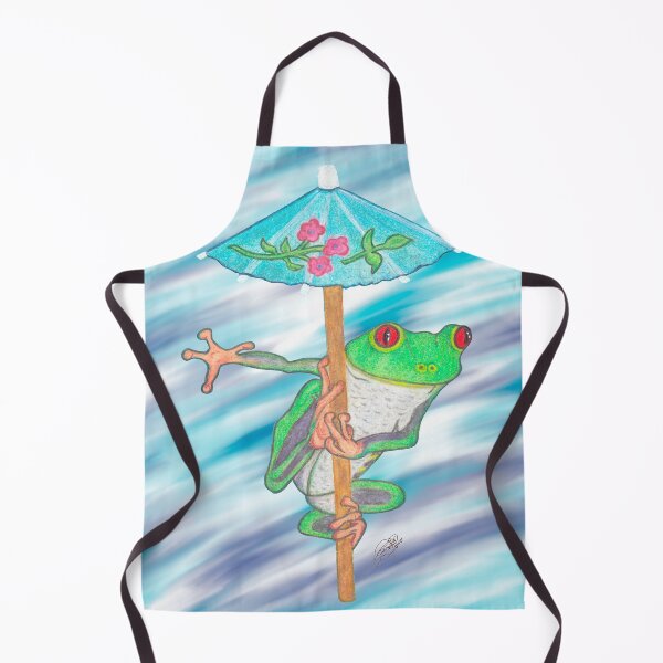 Item preview, FROG IN UMBRELLA designed and sold by BeritValk.